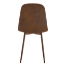(Set of 4) Backrest AndTransfer Legs Chairs Adding A Touch Of Elegance To Minimalist And Scandinavian Style Homes - Walnut by HouseOfZazla