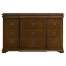 Garland 9-drawer Bedroom Dresser Cabinet Brown Cherry