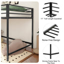 Adam - Twin Loft Bunk - Black by HouseOfZazla