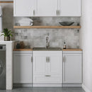 Cardinal - Laundry Cabinet With Faucet And Sink - White