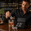 Golf Ball Whiskey Coolers - Pack of 5