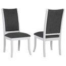 Tyler Pearl - Upholstered Dining Side Chair (Set of 2) - Taupe