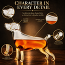Dog Animal Wine & Whiskey Decanter - 500ml