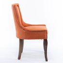 Ultra - Side Dining Chair, Nail Head (Set of 2) by Unique Piece Furniture