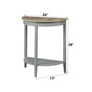 Justino Console Table - Gray / Oak