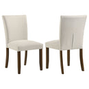 Paxton Upholstered Dining Side Chair Beige (Set of 2)