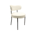 Mid-Century Modern Dining Chair With Curved Backrest by HouseOfZazla