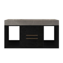 39.4 Inches Single Contemporary Floating Bathroom Vanity