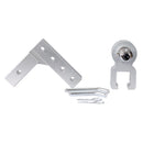 Alu - Adjustable Trailer Drop Hitch With 2" Receiver, 6" Adjustable - Silver by HouseOfZazla