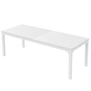 Rectangle Dining Table For 6 - 8 People by HouseOfZazla