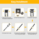 6Pack Solar Powered Stake Light Outdoor Decorative Landscape Lamp IP65 Waterproof Auto On Off Outdoor Light for Pathway Garden Yard Patio
