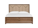 Callisto - Upholstered Panel Bed