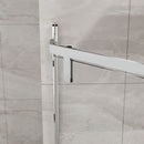 Durable Hardware Neo Angle Frameless Shower Door With Acrylic Base Combo by HouseOfZazla
