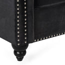 Chesterfield Style 3 Seater Sofa With Deep Button Tufting by HouseOfZazla