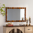 Vintage Wooden Carved Wall Mirror