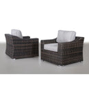 Stylish Sofa Seating Group With Cushions Perfect For Outdoor Gatherings by HouseOfZazla