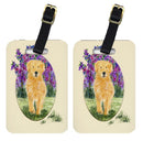Golden Retriever Luggage Tag