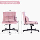 Criss Cross Office Chair With Adjustable Height, Ergonomic Design by HouseOfZazla
