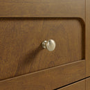 James Martin Laurent 36" Dual Mount Single Bathroom Vanity, Honey Oak