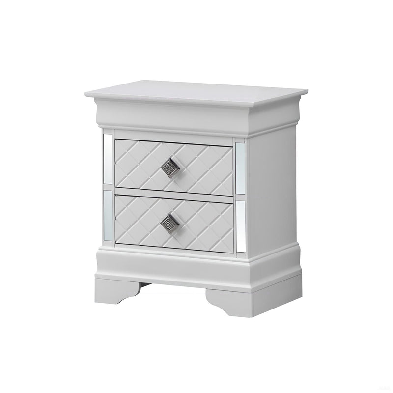 Accent Nightstand - Silver Champagne, photo 6 of 6