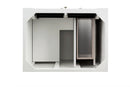 James Martin Bristol 30" Single Bathroom Vanity, Bright White