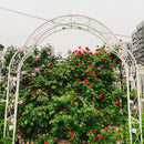 Metal Garden Arch Assemble Freely With 8 Styles Garden Arbor Trellis Climbing Plants Support Rose Arch by HouseOfZazla