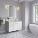 James Martin Brittany 48" Single Bathroom Vanity, Bright White