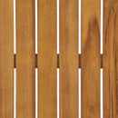 2-Pieces Outdoor Sofa Set with Cushions Teak Acacia Wood by HouseOfZazla