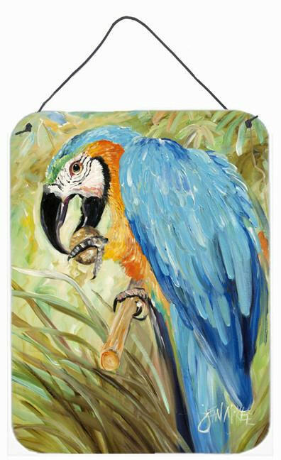 Blue Parrots Wall or Door Hanging Prints JMK1147DS1216