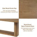 Zoey - Dining Table - Oak by HouseOfZazla