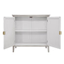 2 Door Cabinet, Suitable For Bedroom - Light Gray by HouseOfZazla