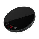 Desktop Electric Cup Warmer 8Hours Auto Off Overheating Protection Smart Timer Setting 2 Temperature Levels 104¡F to 140¡F Ceramic Heating Panel For O