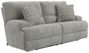Renaldo - Power Sofa With Zero Gravity Recline - Stone