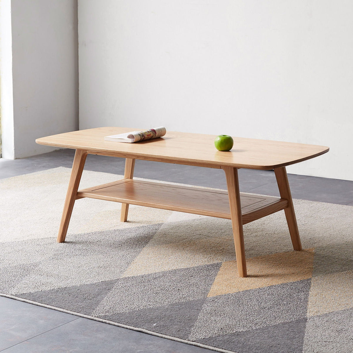 Low Coffee Table With Storage Shelf, photo 12 of 13