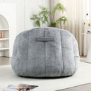 Beanbag Chair, Beanbag Sofa Chair With Armrests Stuffed High Density Foam by Unique Piece Furniture