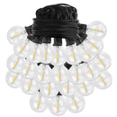 25FT Decorative Globe String Lights Outdoor Indoor 25Pcs Bulb Light Strings Fairy String Lamps for Garden Lawn Patio Cafe Party