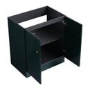 Modern Freestanding Bathroom Vanity With Soft Close Cabinet Doors by HouseOfZazla