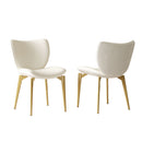 Dining Chairs (Set of 2) - Beige by Unique Piece Furniture