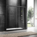 60" W x 74" H Door Sliding Frameless Shower Door with 6mm Tempered Glass LYM-02 Mat by HouseOfZazla