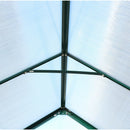 Polycarbonate house, Heavy Duty Outdoor Aluminum Walk-In House Kit With Rain Gutter, Vent And Door For Backyard Garden by HouseOfZazla