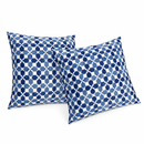2 Pack Outdoor Throw Pillows, Waterproof & Fade-Resistant Patio Cushions (18x18 Inch) by HouseOfZazla