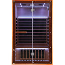 Double Sauna Room With Carbon Heating Plates - American White Oak by HouseOfZazla