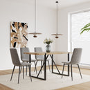 Modern Upholstered Dining Chairs With Cushion Seat And Sturdy Legs (Set of 4) by HouseOfZazla