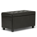 Cosmopolitan - Upholstered Storage Ottoman by Unique Piece Furniture