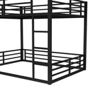 Metal Queen Over Queen Bunk Bed for Teens and Adults