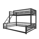 Bunk Bed With Ladder And Safety Guardrails by HouseOfZazla