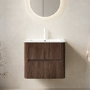 Noor 24" Bathroom Vanity with Sink, Wall-Mounted Floating Plywood Bathroom Storage