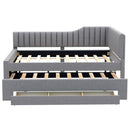 Upholstered Daybed With Trundle And 3 Drawers by HouseOfZazla