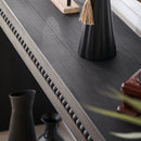 Modern Rustic Wood Table, Rectangular Living Room Center Table With Floating Top Design by HouseOfZazla