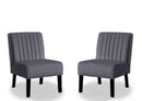 Reese - Mid-Century Modern Accent Chairs With Minimalist Design (Set of 2) by HouseOfZazla